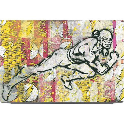 DC Comics The Flash Retro Abstract Running Pose Dell XPS Skin